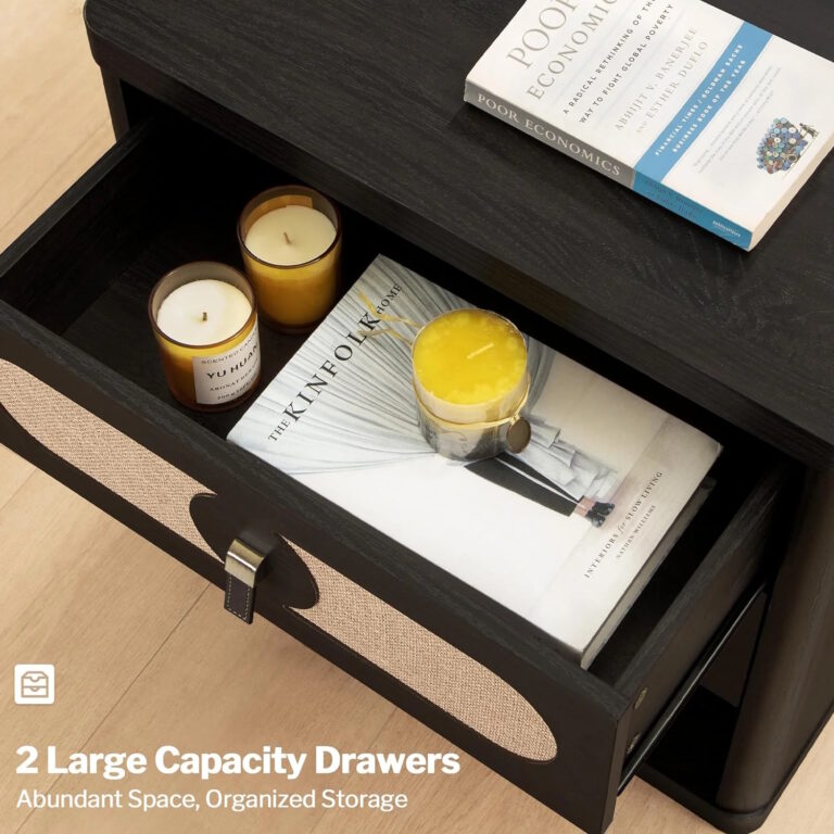 Customer Favorites: Why the Black Nightstands with Drawer, 24Inch is a Bedroom Essential