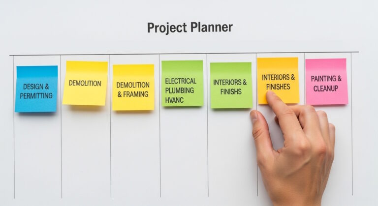 How to Plan a Renovation Timeline That Works