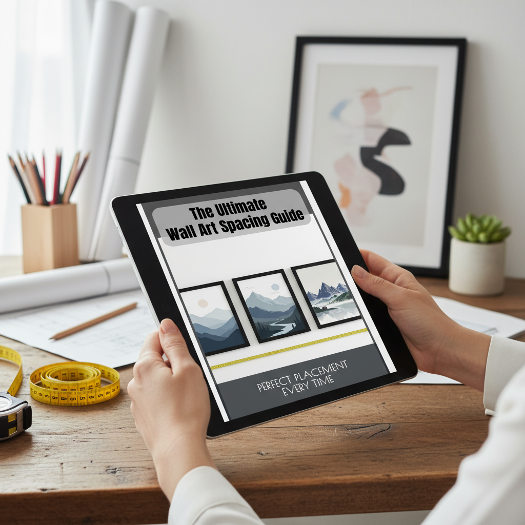 free wall art spacing guide download gallery wall layout templates and measurements