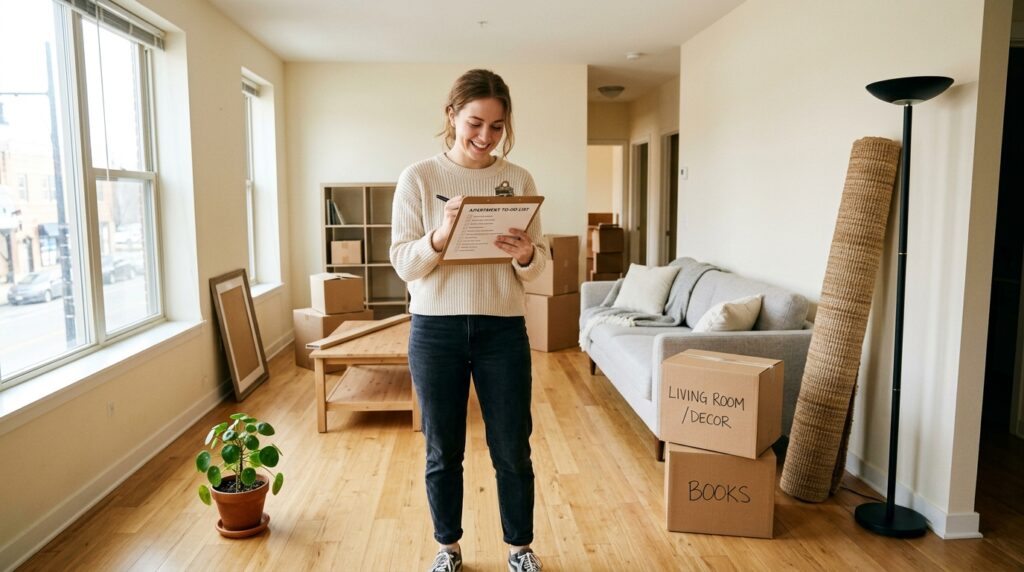 first apartment move in checklist 2026 what to buy first essential guide for renters