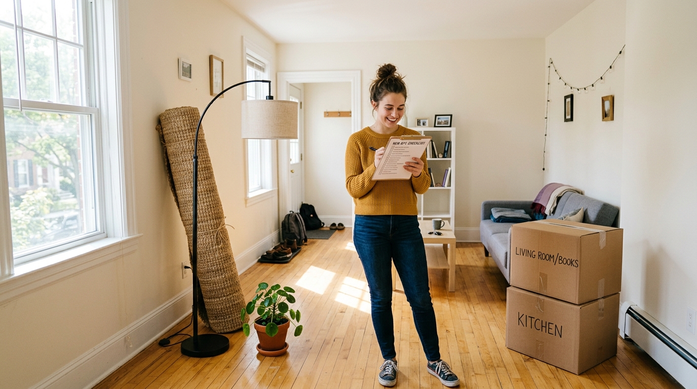 first apartment move in checklist 2026 what to buy first essential guide for renters 1
