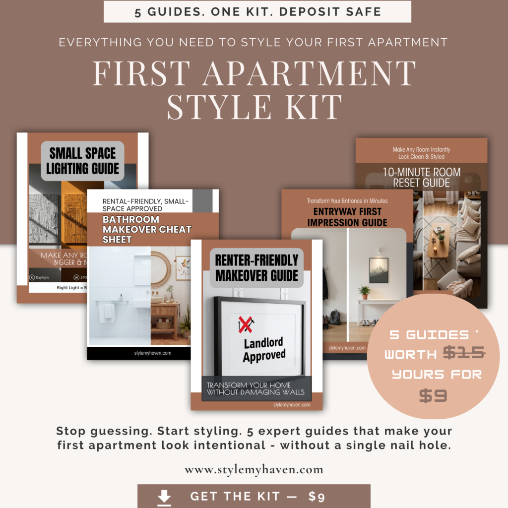 first apartment style kit cover
