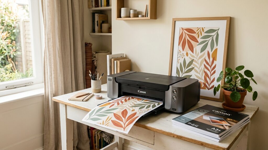 how to print digital art at home 2026