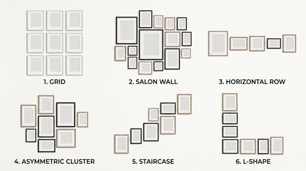 gallery wall guide 6 gallery wall layout